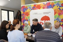 Изображение к статье Встреча с жителями, активистами и спортсменами в Фрязинском лесопарке