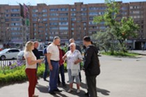 Изображение к статье Глава городского округа Фрязино встретился с жителями по итогам прошедшей «выездной администрации»