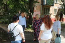 Изображение к статье Встреча с жителями дома №8 по улице Полевая