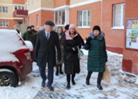 Изображение к статье Глава городского округа Фрязино Дмитрий Воробьев провел встречу с жителями на улице Нахимова