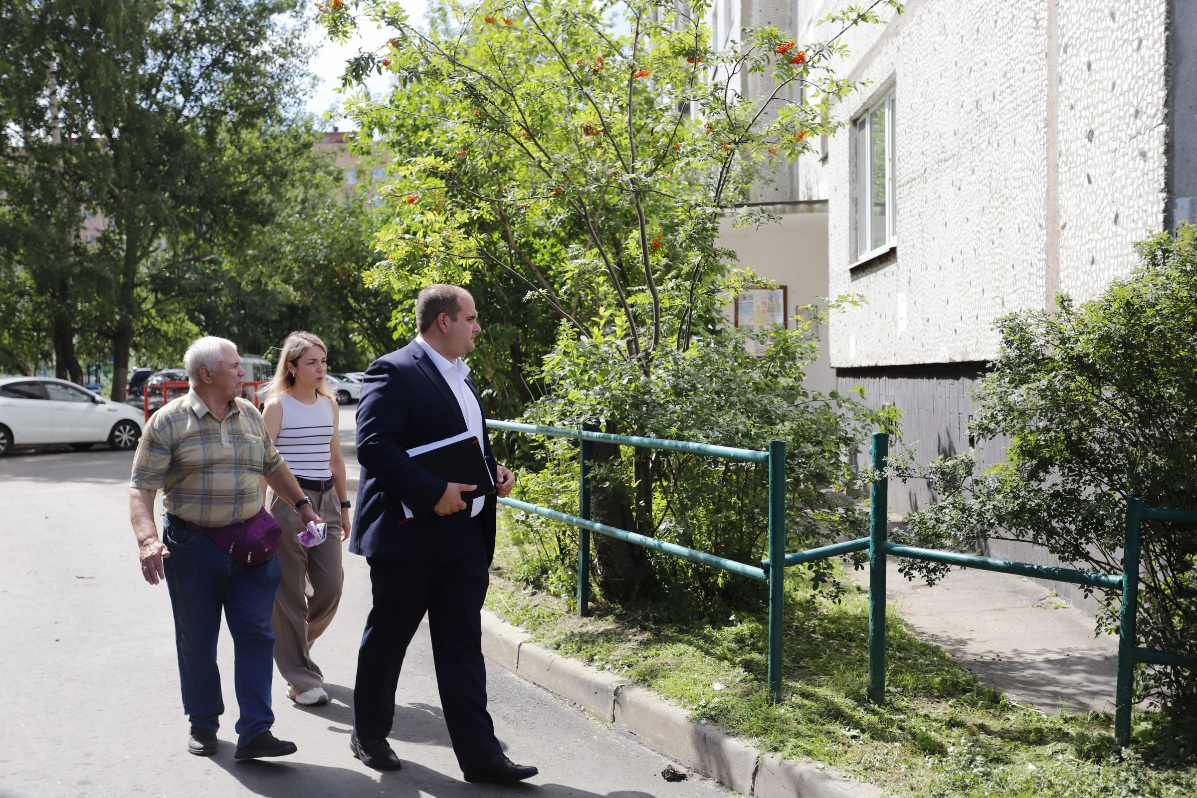 Встреча с жителями А.А. Вольчак