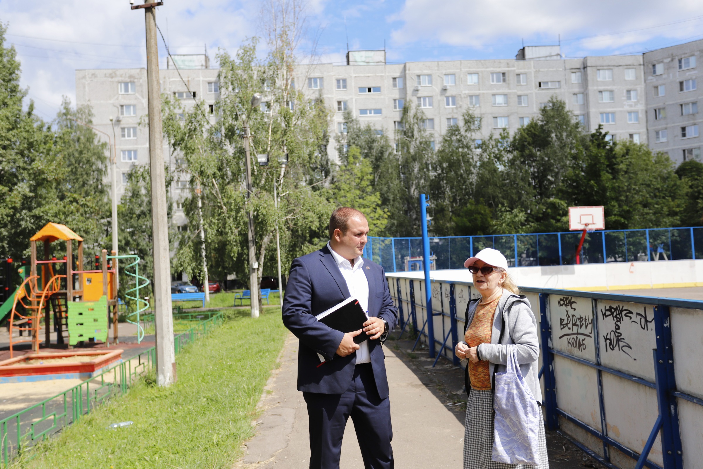 Встреча с жителями А.А. Вольчак