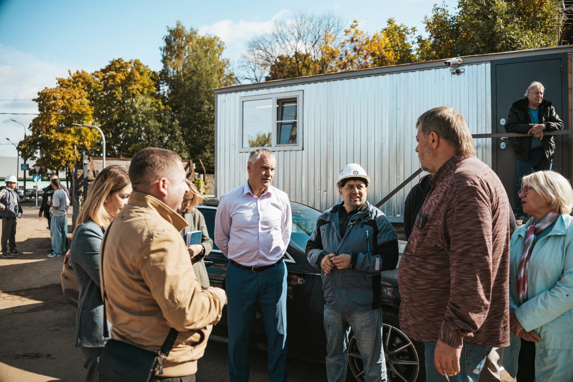  Вновь посетил площадку капитального ремонта котельной №13 на Вокзальной, 45.