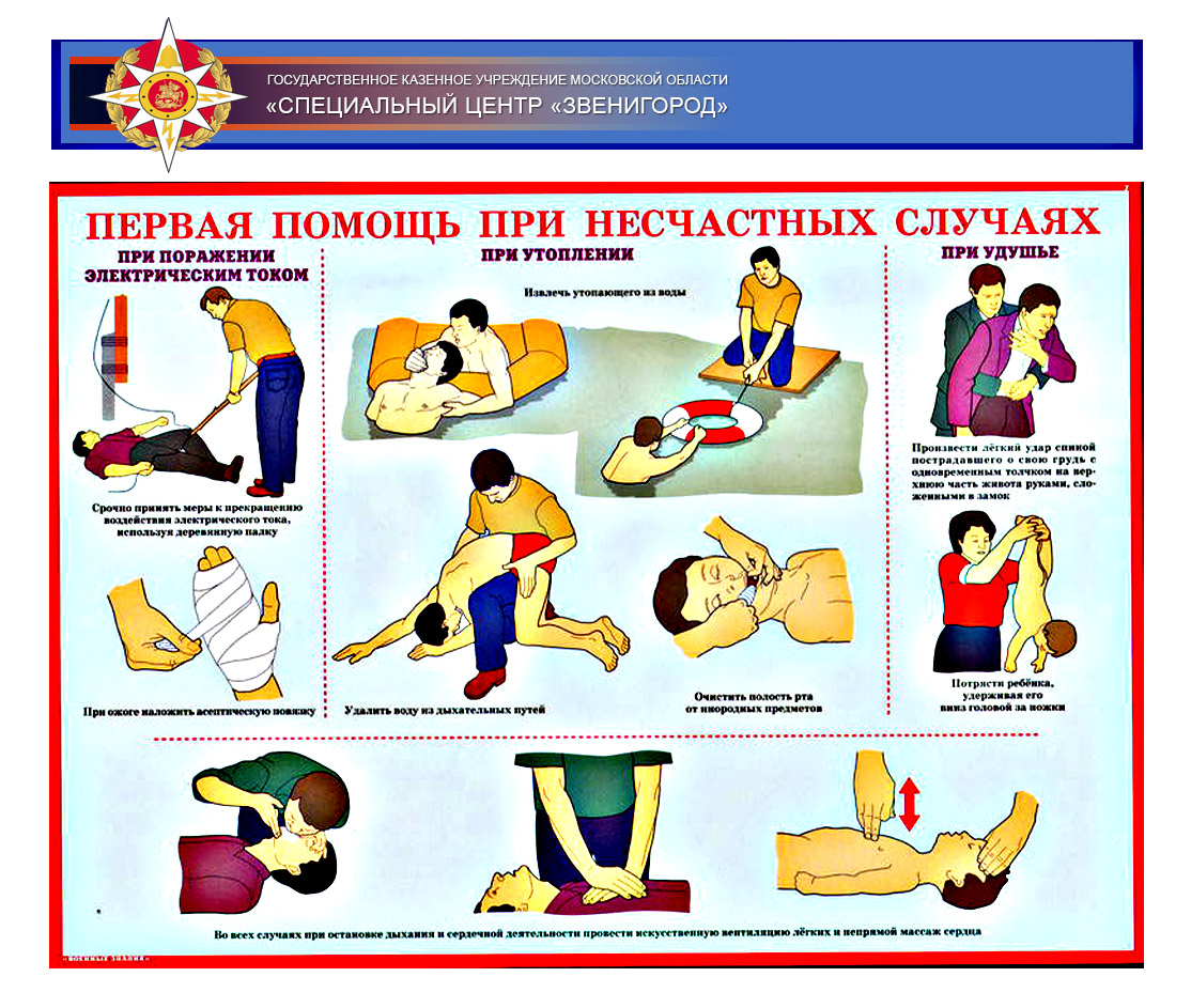 Оказание первой помощи