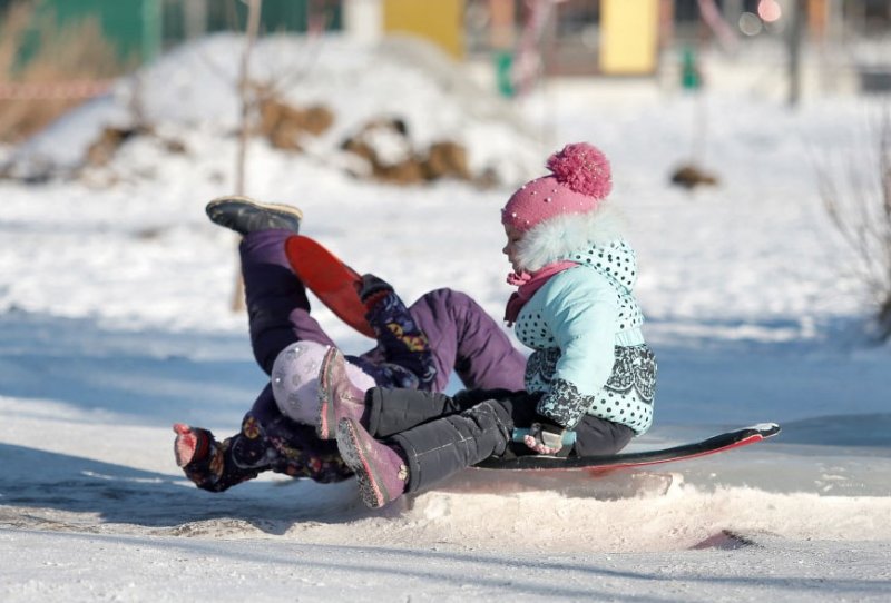 Зимние игры - причина детского травматизма