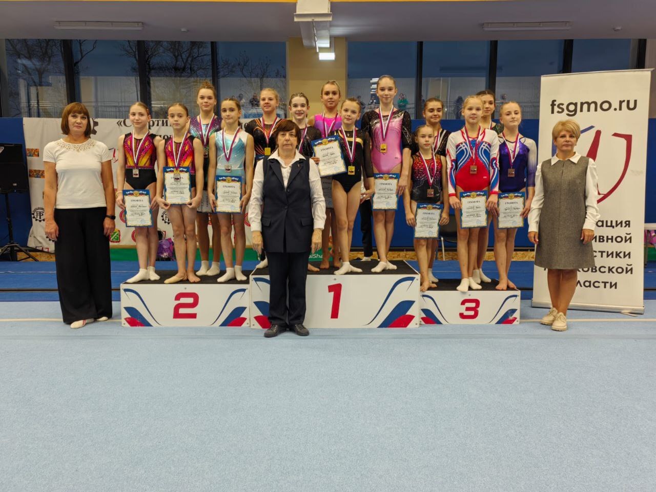 Гимнастки из Фрязино &ndash; наша гордость! Блестящие результаты на Чемпионате Московской области!