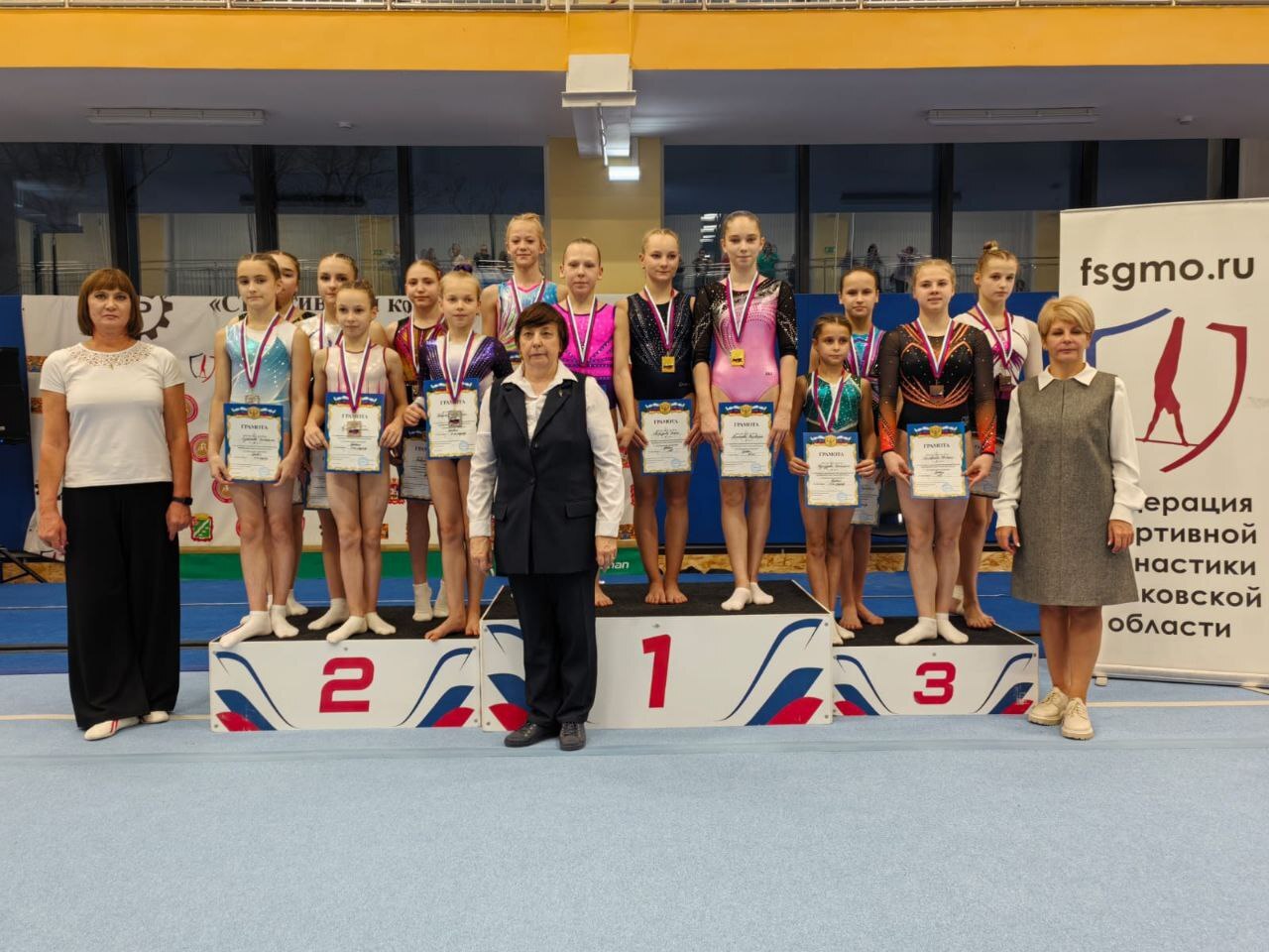 Гимнастки из Фрязино &ndash; наша гордость! Блестящие результаты на Чемпионате Московской области!