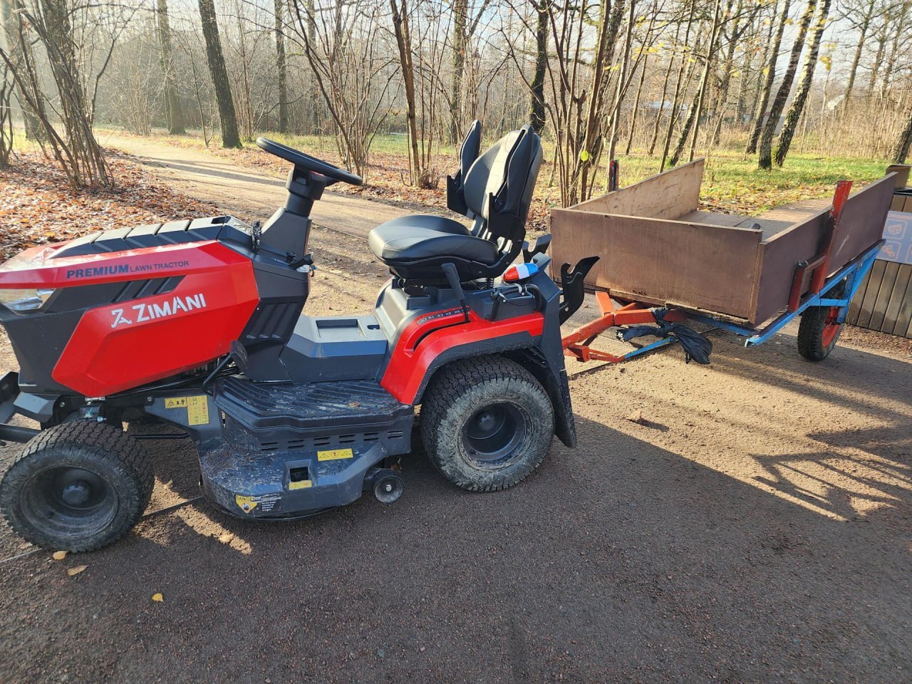 От лопат до генератора: во Фрязинский лесопарк закупили новую технику