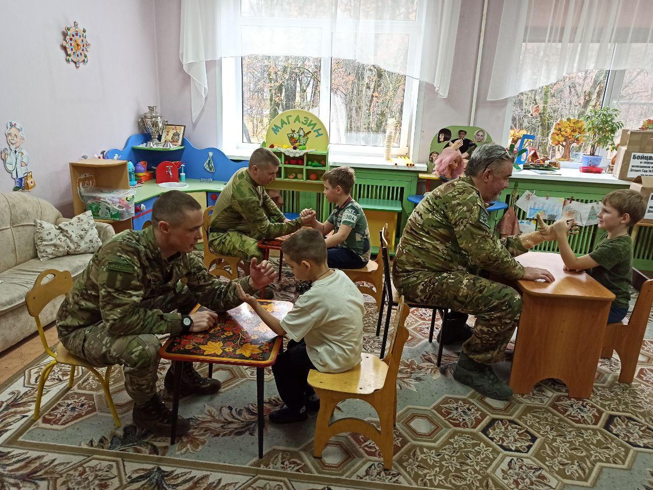 В детском саду №3 городского округа Фрязино состоялся урок мужества