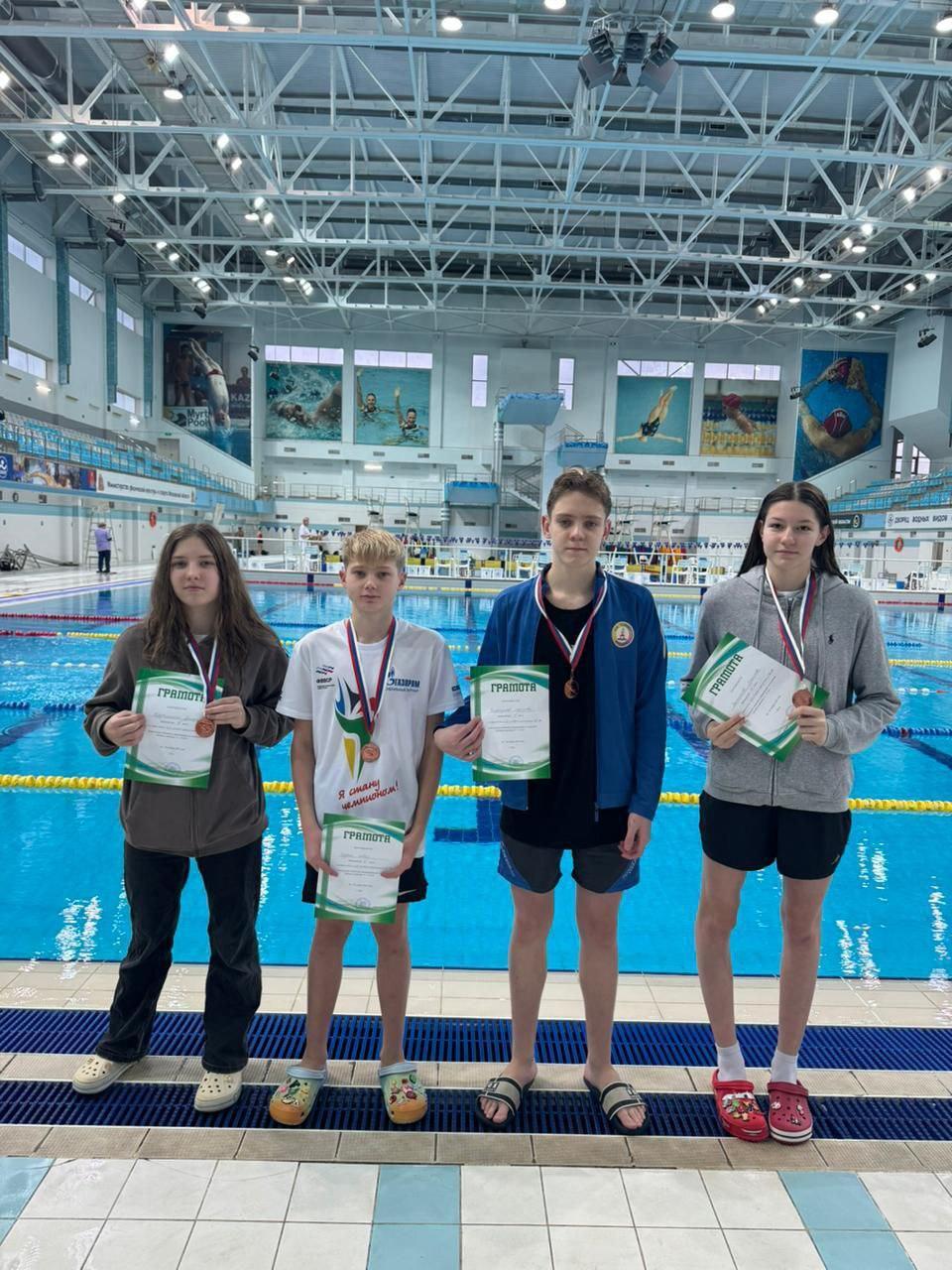 Юные пловцы из Фрязино успешно выступили на областных соревнованиях в Рузе