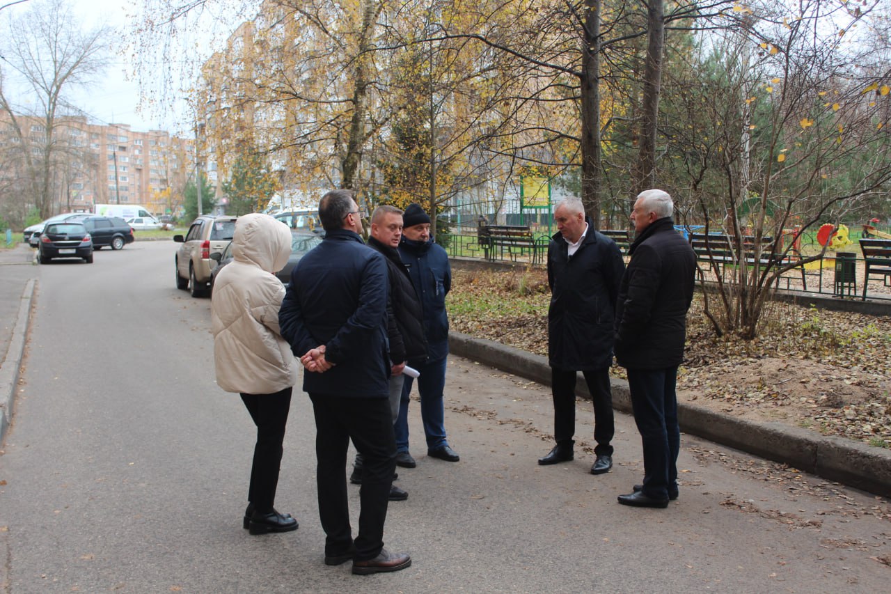 Глава г.о. Фрязино вместе с командой проверил качество содержания городской территории