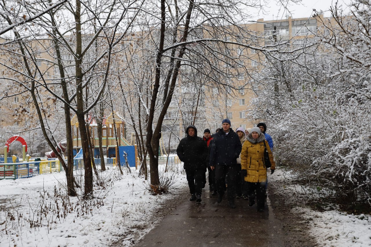 Первый снег &mdash; экзамен для коммунальных служб. И Фрязино к нему готов!