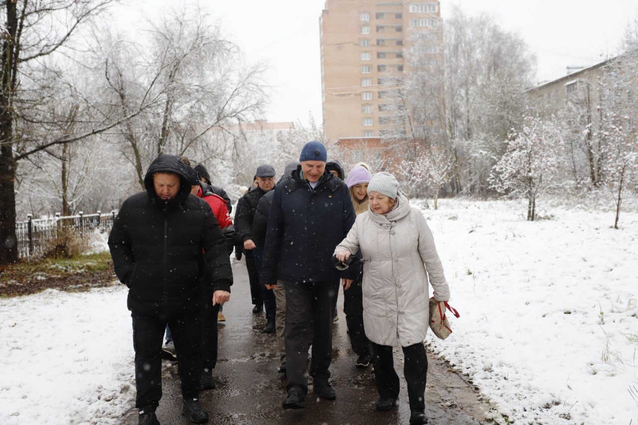 Первый снег &mdash; экзамен для коммунальных служб. И Фрязино к нему готов!
