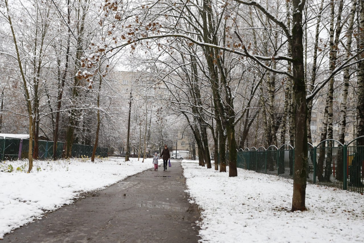 Первый снег &mdash; экзамен для коммунальных служб. И Фрязино к нему готов!