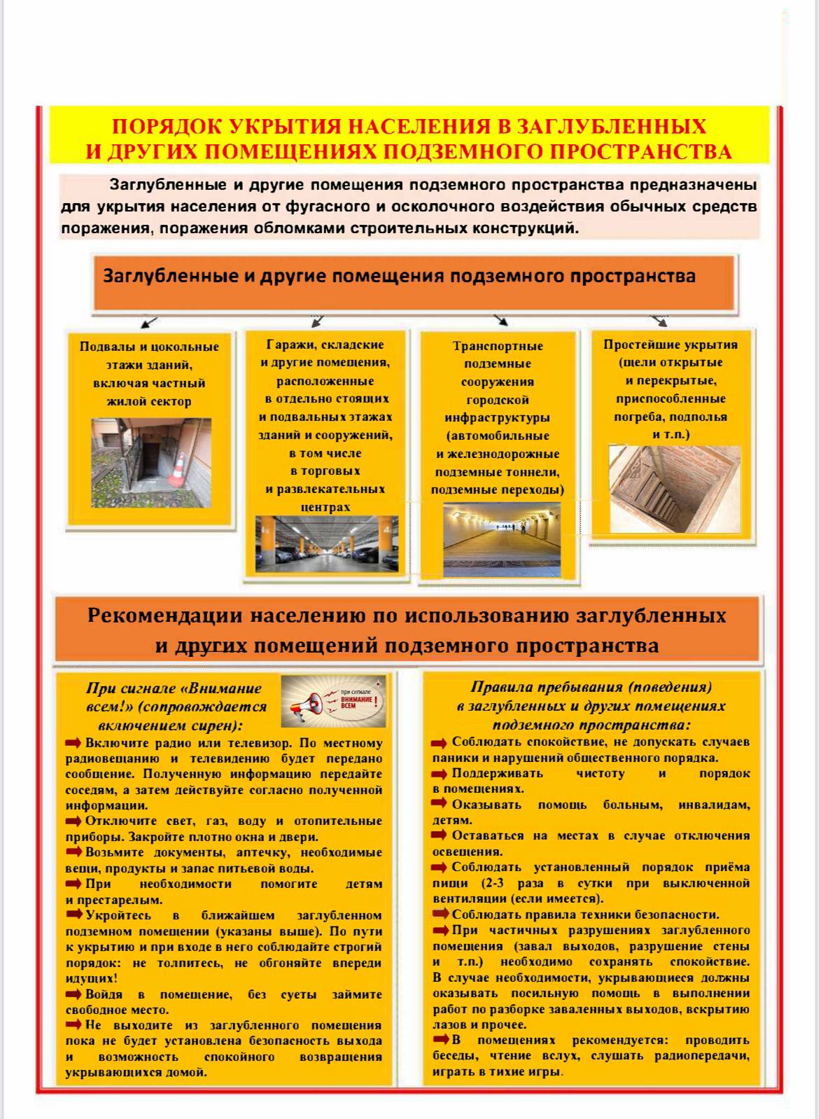 Способы защиты от опасностей, возникающих при военных конфликтах или вследствие этих конфликтов, а также при ЧС природного и техногенного характера