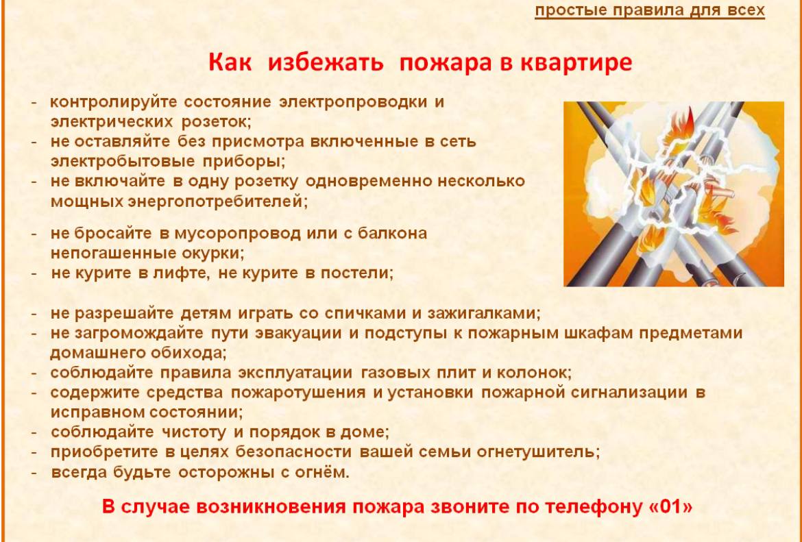 Пожарная безопасность 