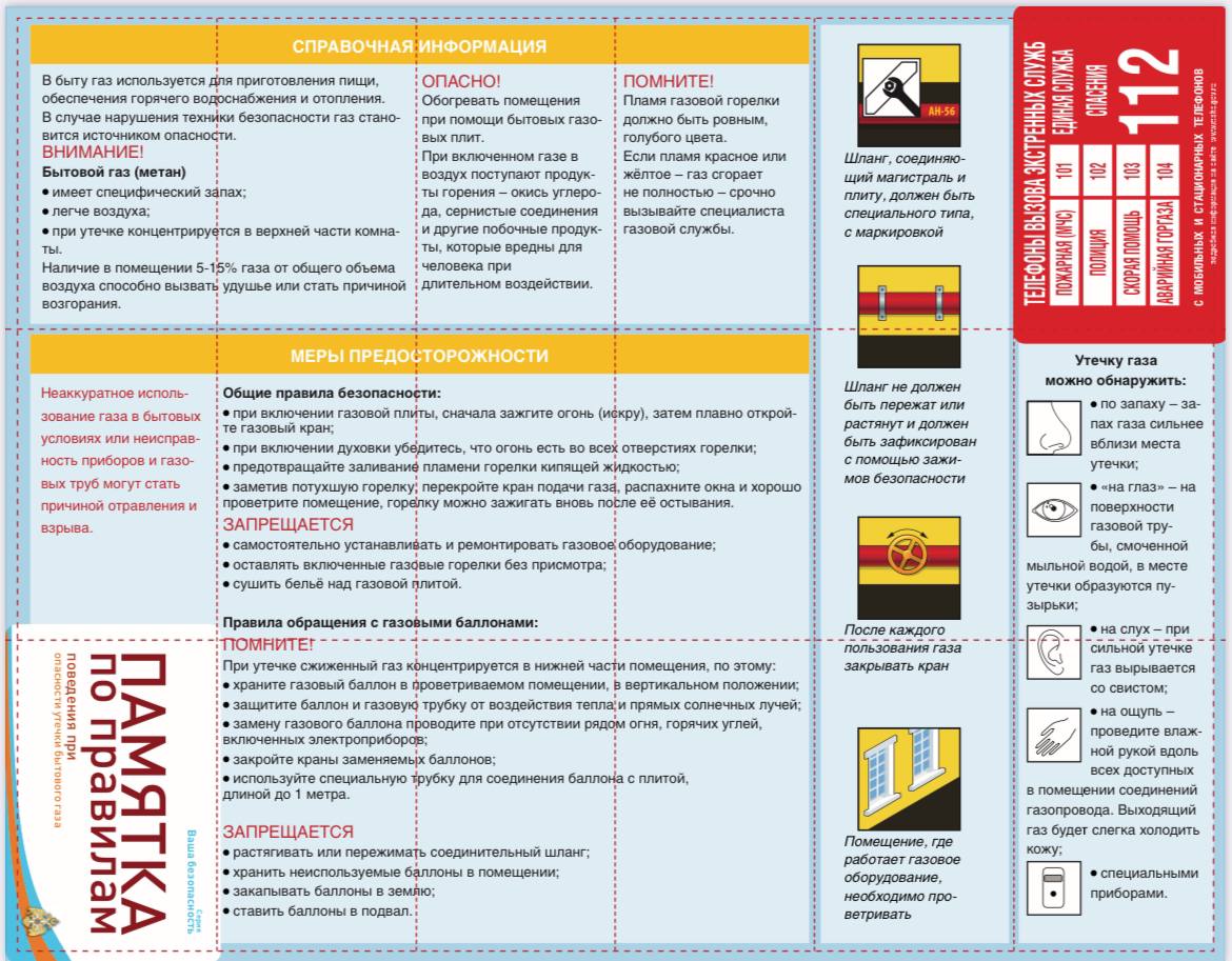 Опасности бытового характера