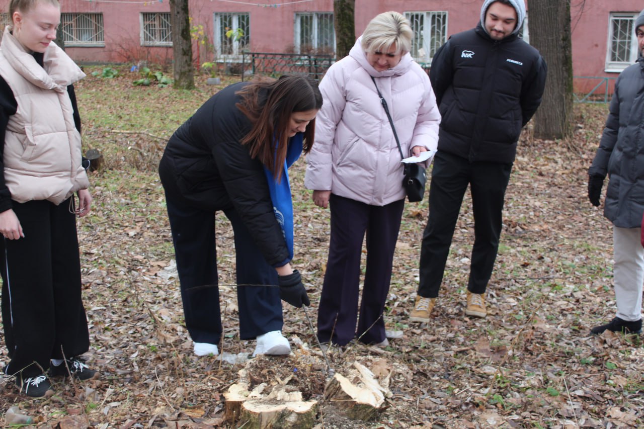 В муниципальный центр управления регионом поступило обращение от жильцов дома о наличии аварийных сухостойных деревьев рядом с детской площадкой. В ответ на обращение сотрудники МБУ оперативно организовали работы по спилу аварийных стволов. Депутаты и представители МБУ совместно с жителями осмотрели участок после выполнения работ: сухие деревья спилены, место благоустроено, риск падения ветвей и угрозы для детей и прохожих устранён.