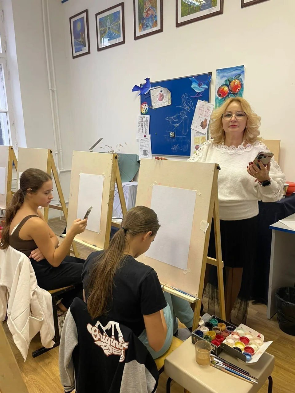 Обучающиеся Центра детского творчества города Фрязино приняли участие во Всероссийском изобразительном диктанте