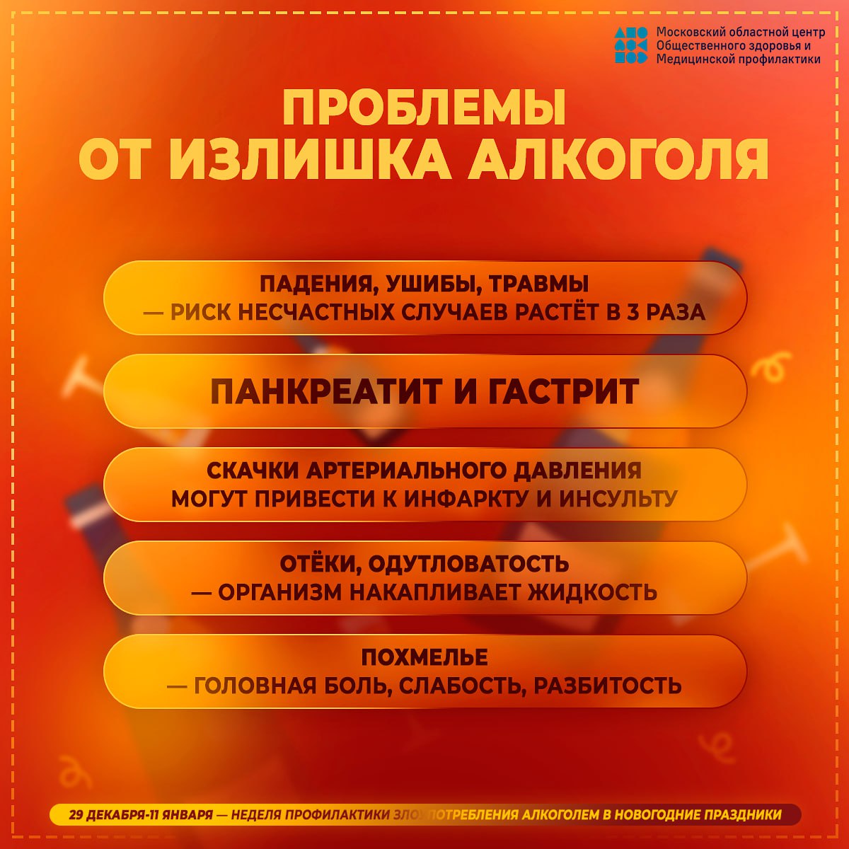 Осторожней с алкоголем!