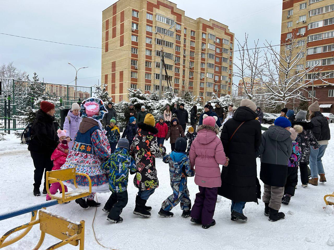 Во дворах Фрязино поселилась новогодняя сказка!