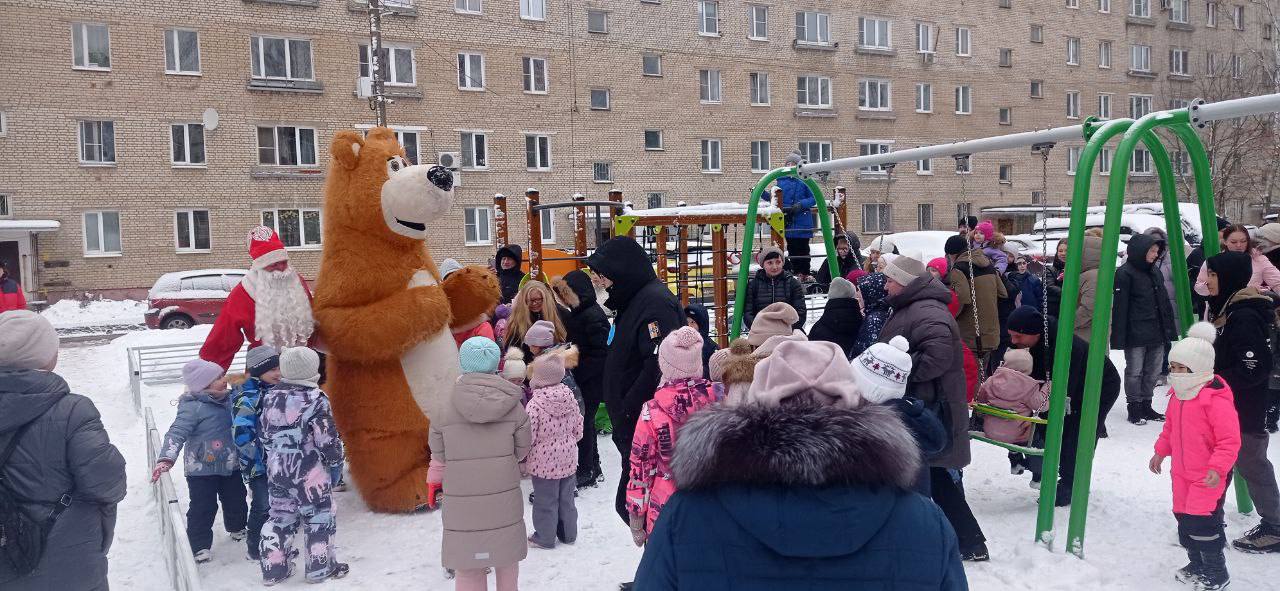 Во дворах Фрязино поселилась новогодняя сказка!