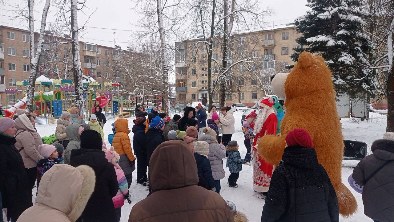 Во дворах Фрязино поселилась новогодняя сказка!