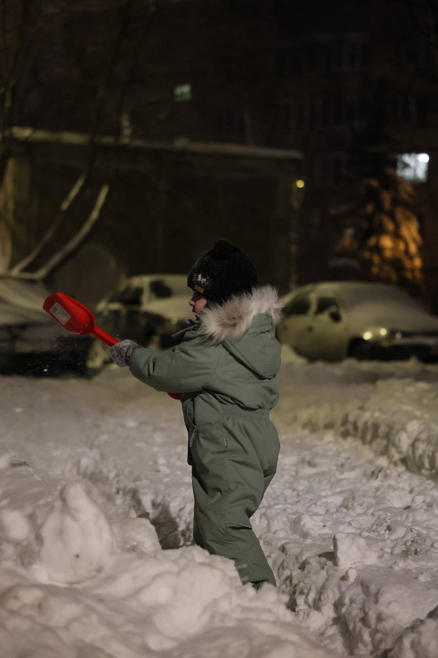 Работа по расчистке города продолжается!