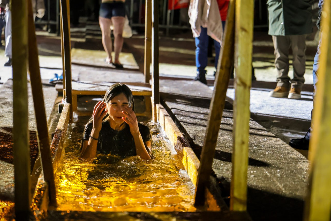 В ночь с 18 на 19 января 2026 года на территории городского округа Фрязино прошли традиционные крещенские купания