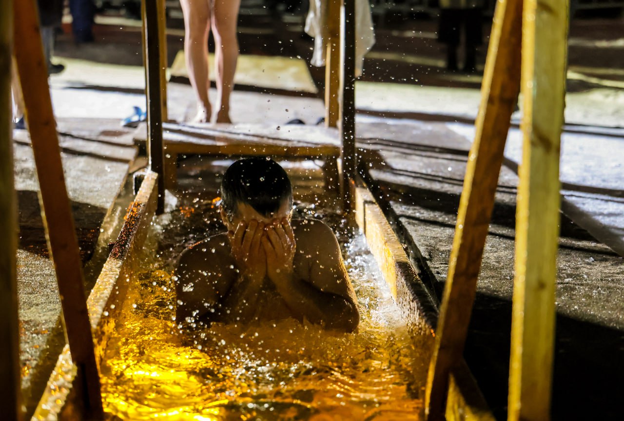 В ночь с 18 на 19 января 2026 года на территории городского округа Фрязино прошли традиционные крещенские купания