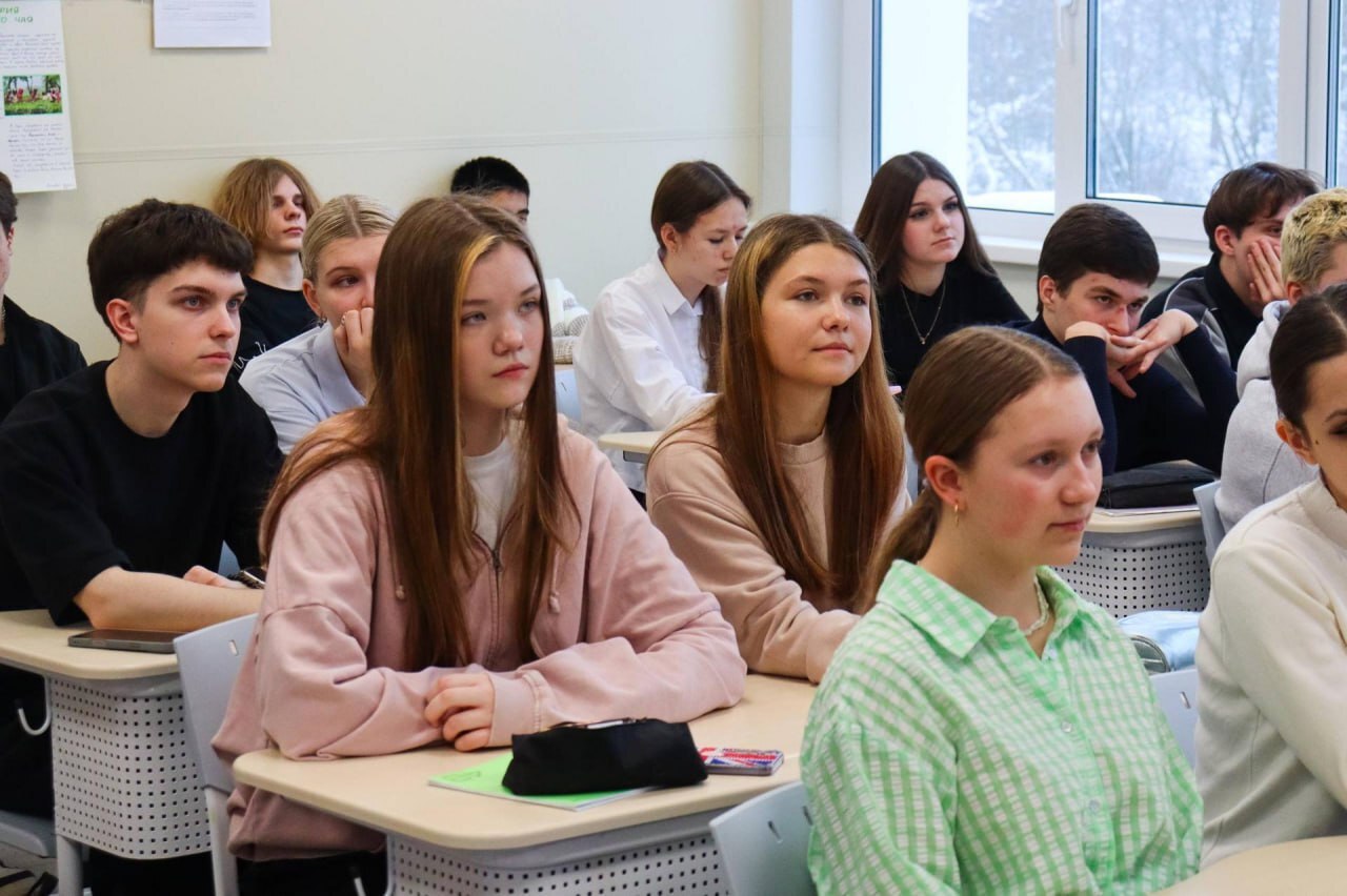 В преддверии Дня российского студенчества прошел урок профориентации для будущих абитуриентов в гимназии Фрязино
