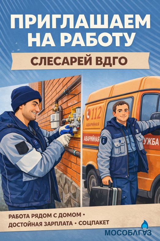 Присоединись к команде АО &laquo;Мособлгаз&raquo;