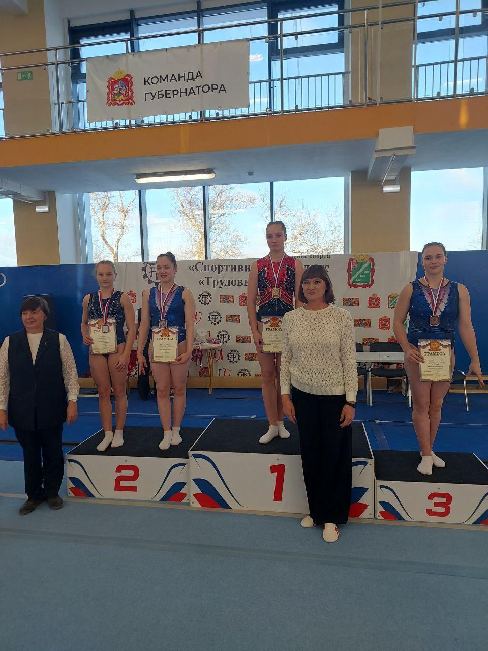 Гимнасты фрязинской спортивной школы &laquo;Олимп&raquo; завоевали медали на областных соревнованиях