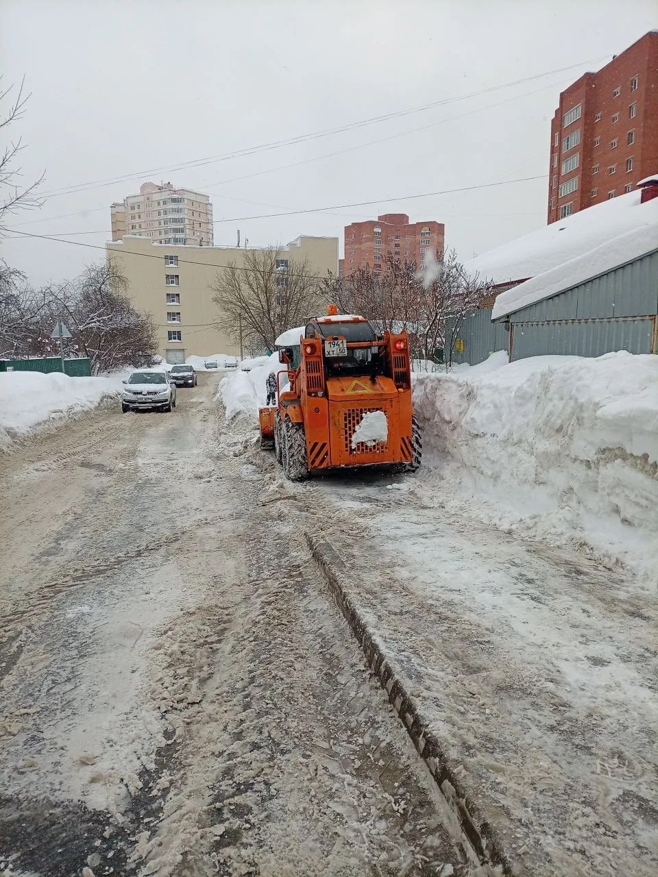 Зима не сдает позиций!