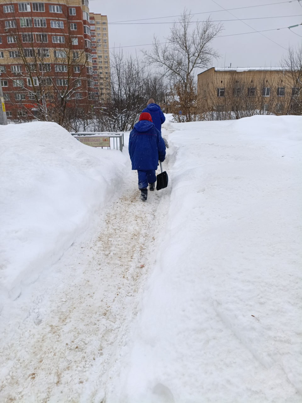 Зима не сдает позиций!
