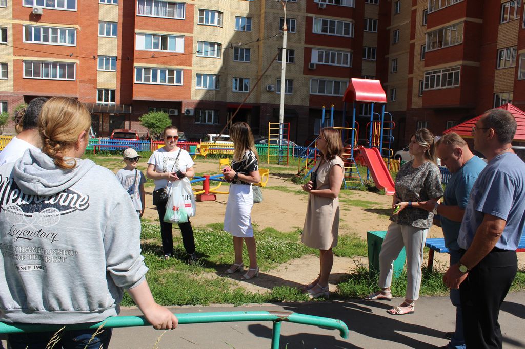 Встреча с жителями В.В. Оганезова