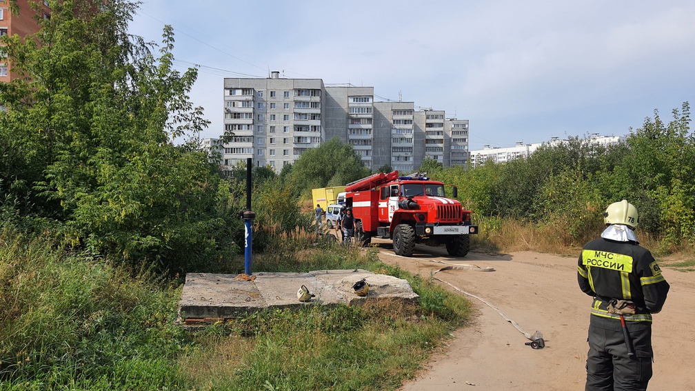 Плановая тренировка 23.08.2022 года на канализационной насосной станции «Чижово»