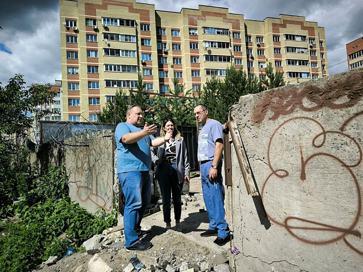 Встреча с жителями В.В. Оганезова