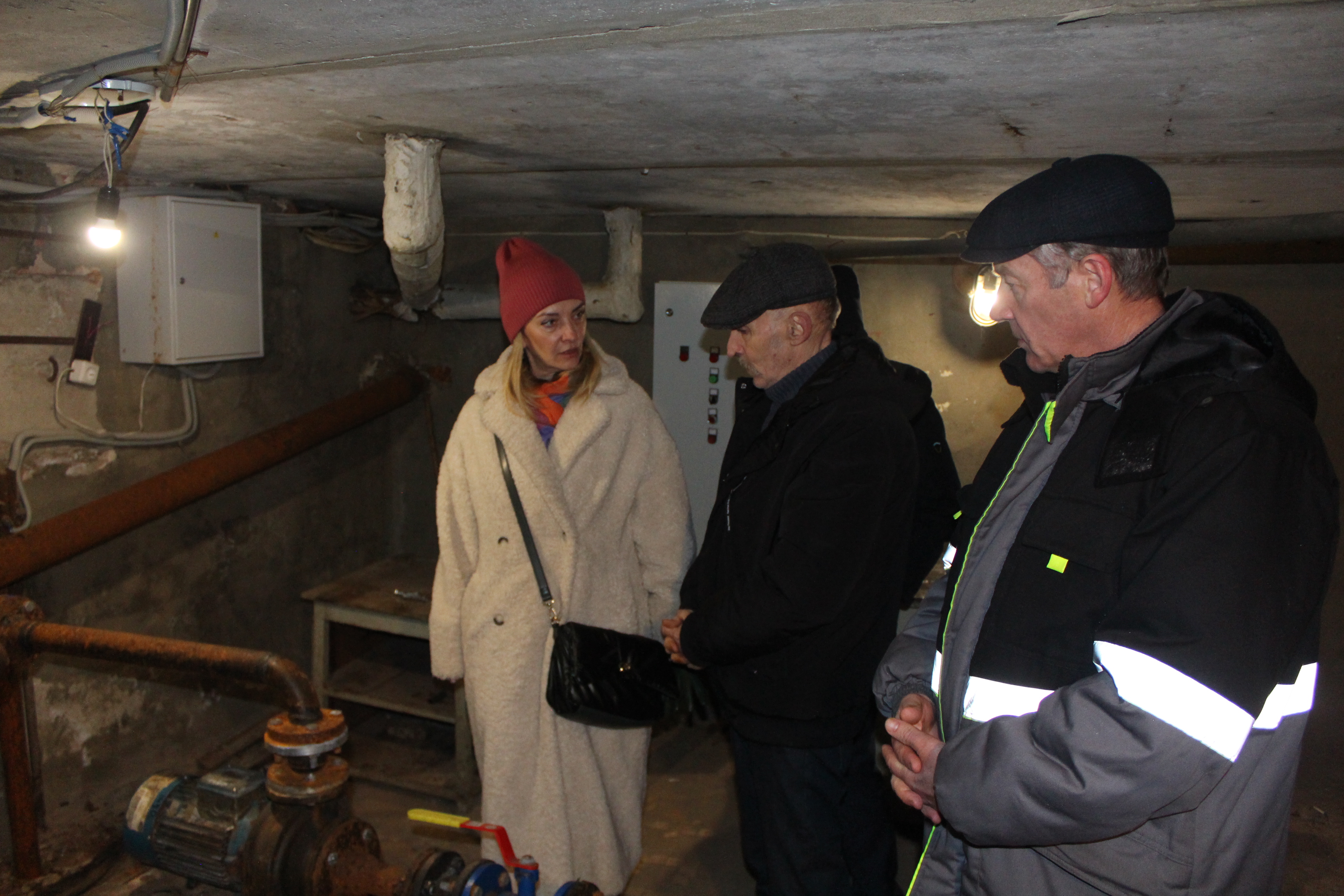 Обход территории. В.В. Оганезова