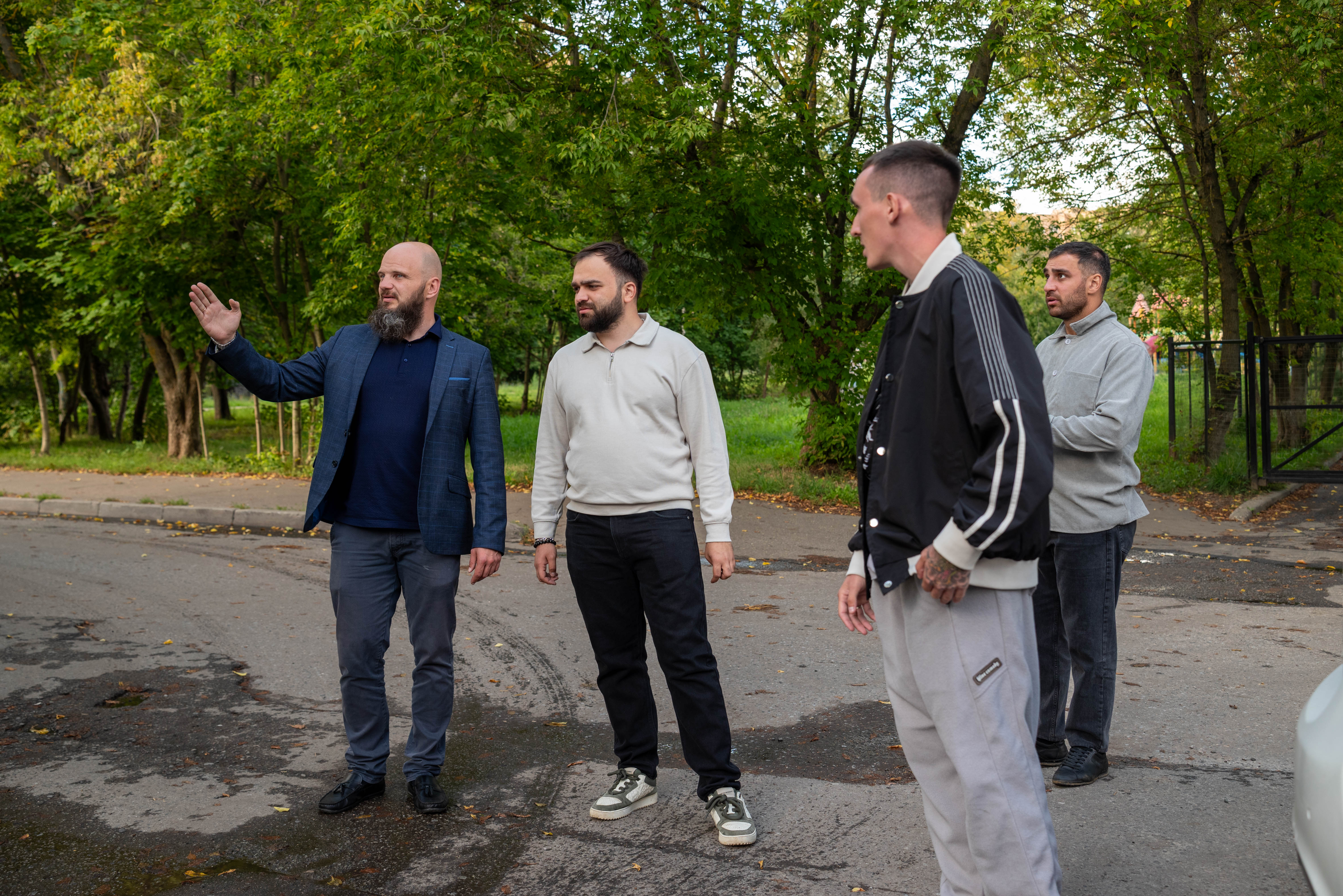 Обход территории П.Ю. Никишкин