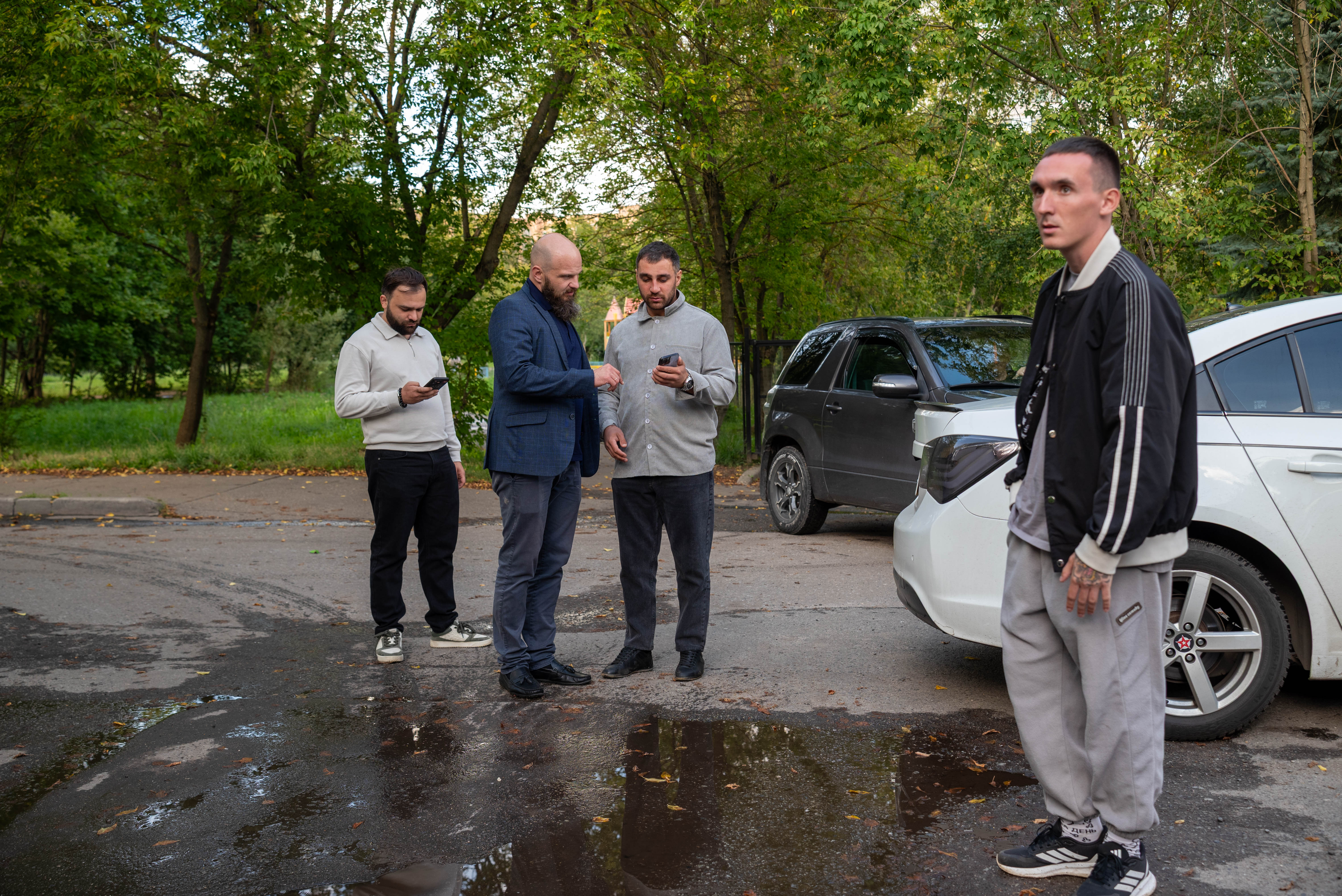 Обход территории П.Ю. Никишкин