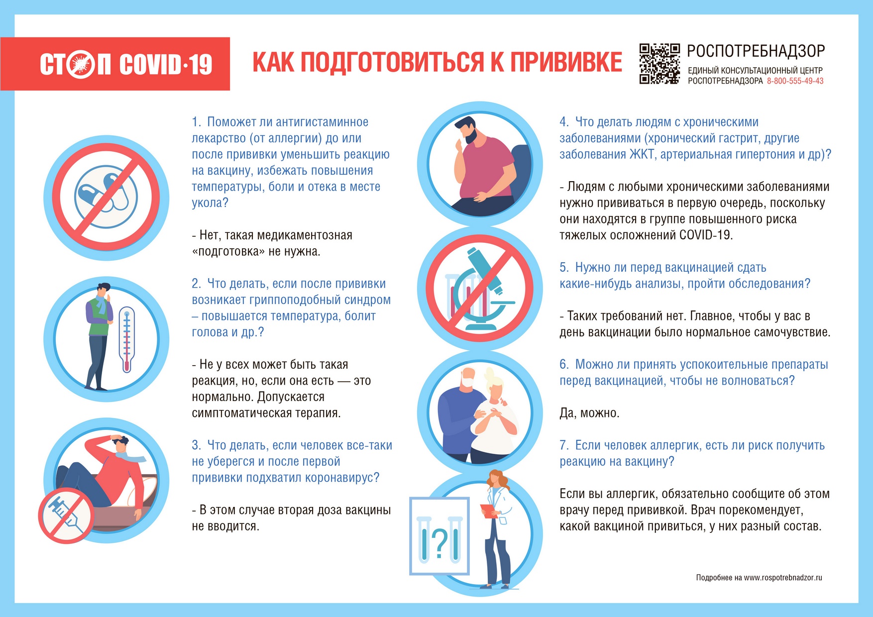 Информационные материалы о дополнительных мерах профилактики заболеваний