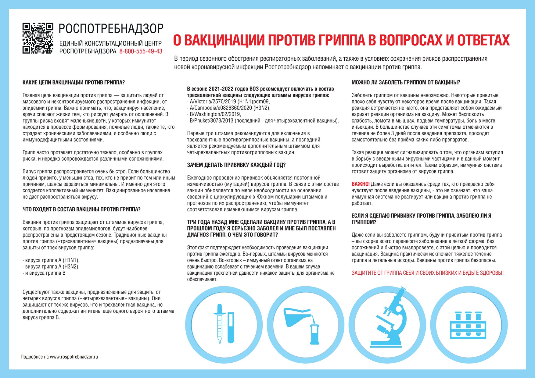 Информационные материалы о дополнительных мерах профилактики заболеваний