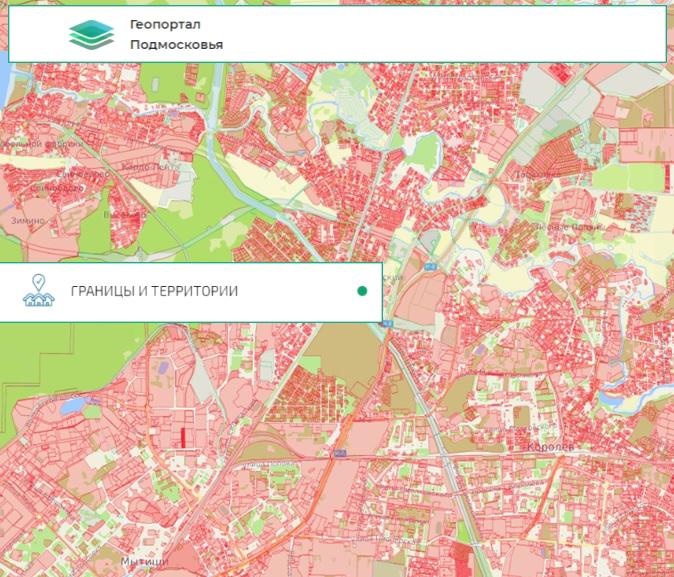 Геопортал Подмосковья