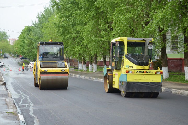 Укладка дорожного полотна