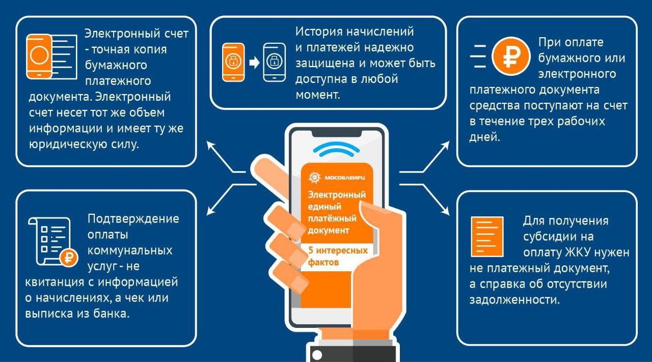 Жители Подмосковья могут отказаться от бумажных платежных документов в пользу электронных📱