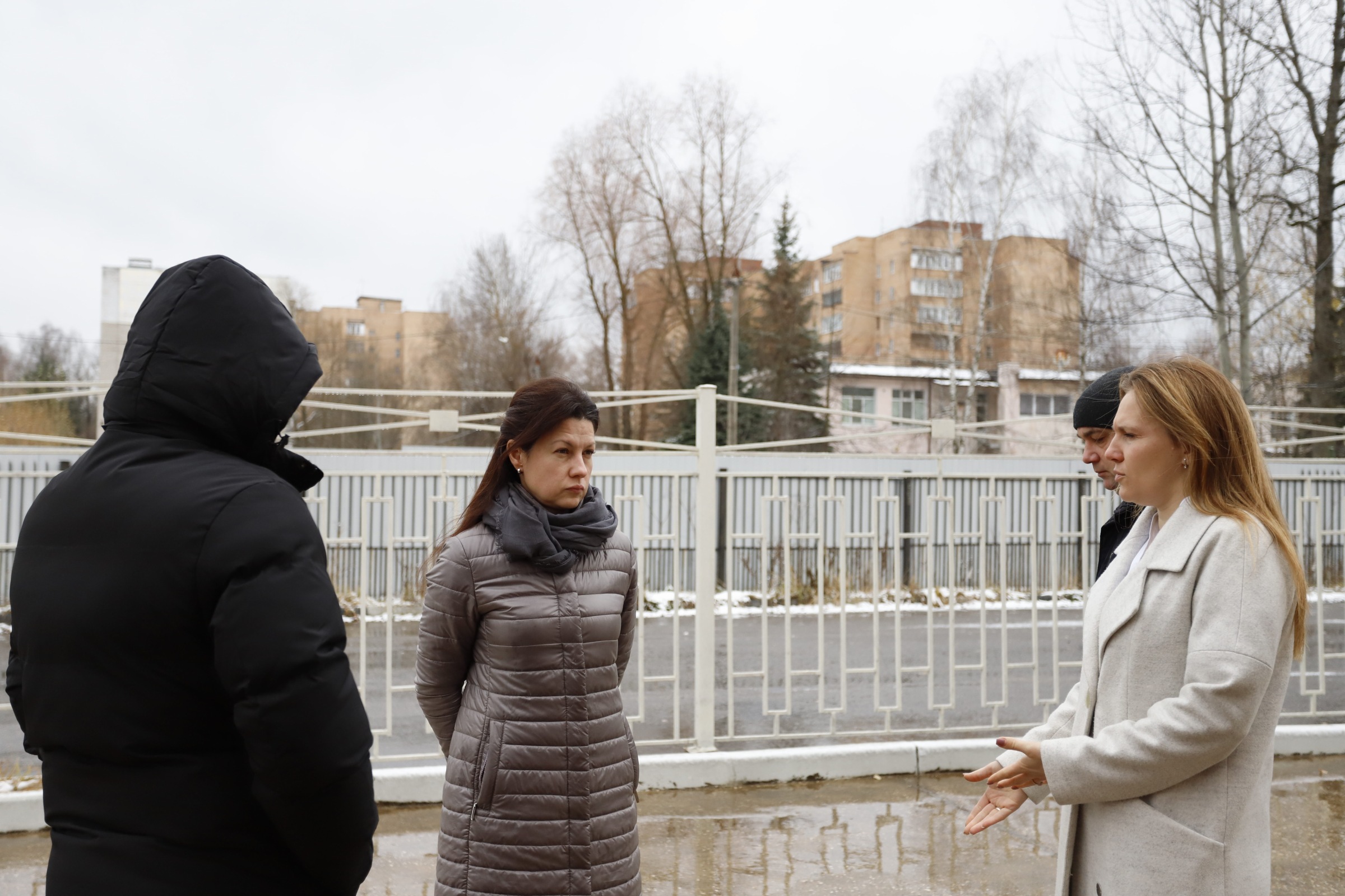 Обход территории Н.В. Силаева