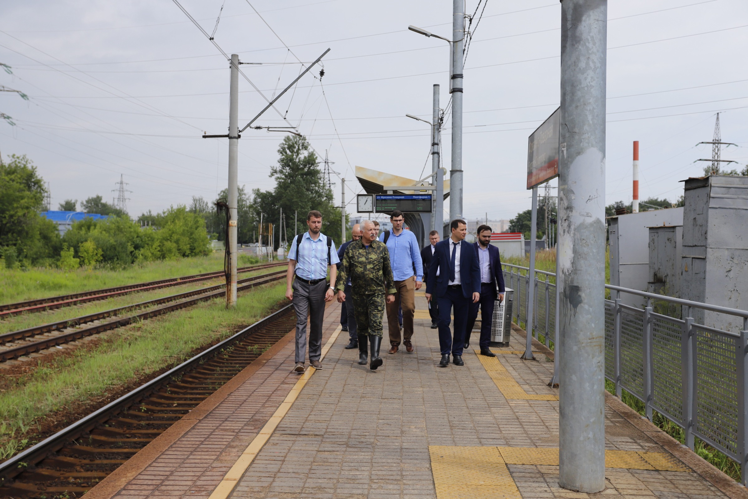 Обход территории С.А. Горячев