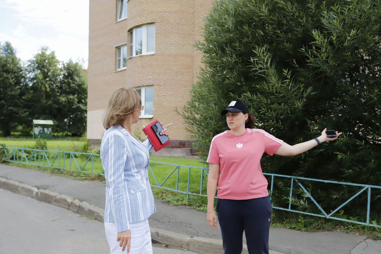 Встреча с жителями Ю.М. Шувалова