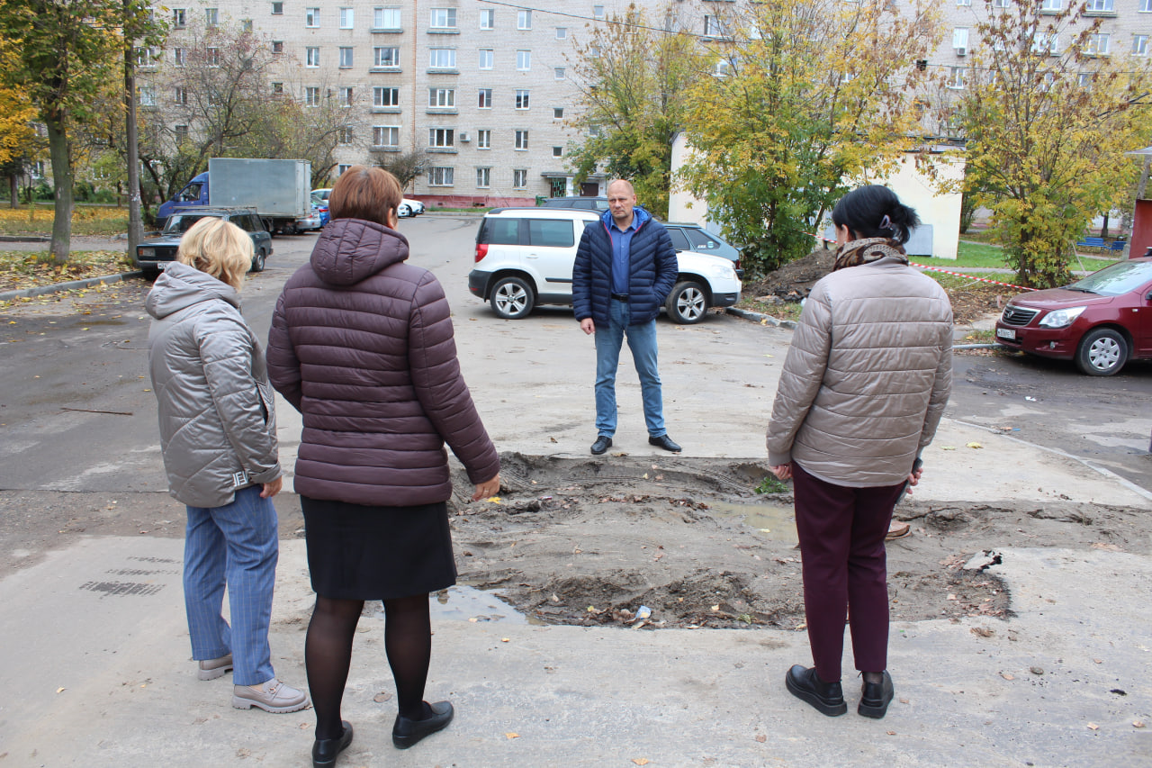 Встреча с жителями домов №2а,8 и 16 по улице Полевой прошла во Фрязино